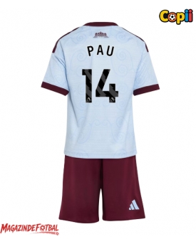 Aston Villa Pau Torres #14 Echipament de Fotbal Replică 2026-27 Copii Treilea (+ Șorturi)